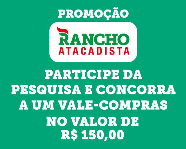 Promoção Rancho Atacadista