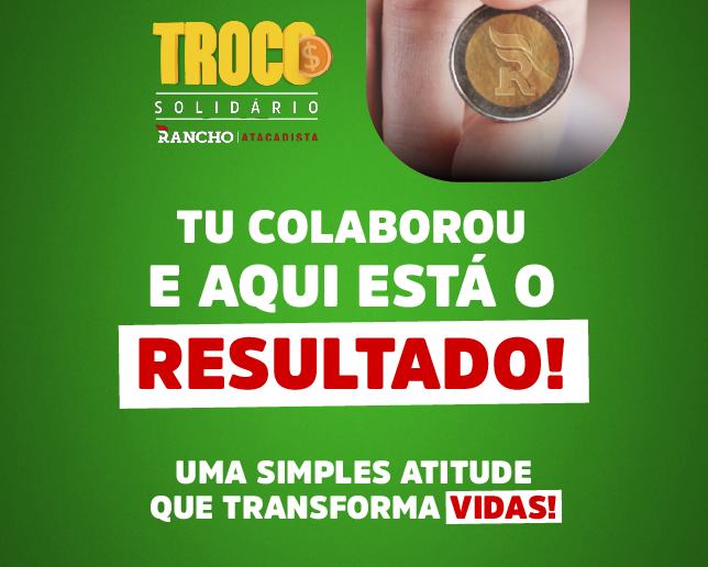 RESULTADO TROCO SOLIDÁRIO OUTUBRO DE 2025