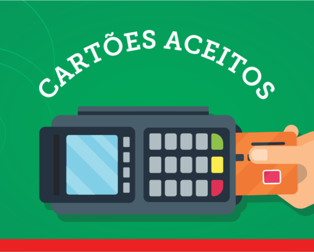 Conheça os cartões de débito, crédito, vale-alimentação e vale-refeição aceitos no Rancho