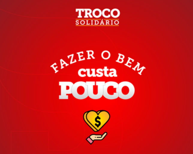 Conheça o Troco Solidário e saiba como contribuir