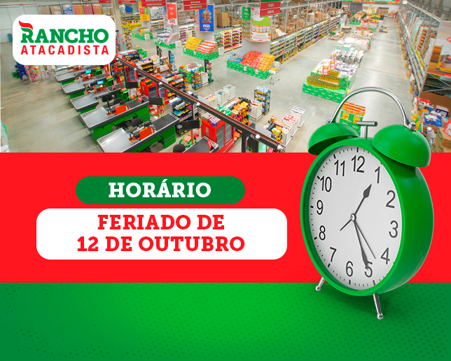 Horário Feriado 12 de Outubro
