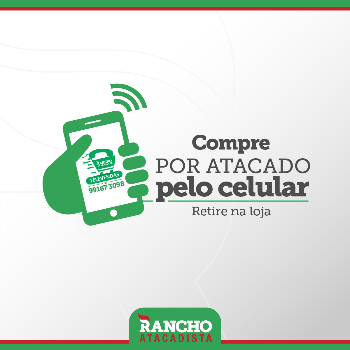 Conheça o Serviço de Televendas do Rancho