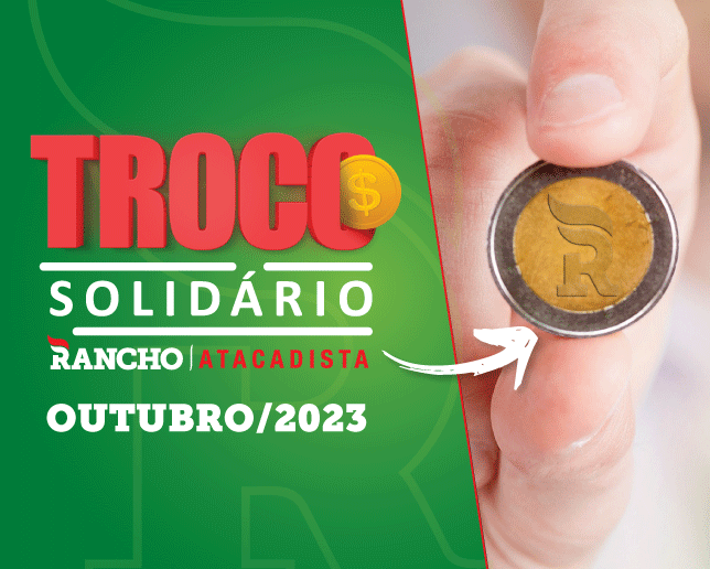 Confira o resultado do Troco Solidário de Outubro de 2023