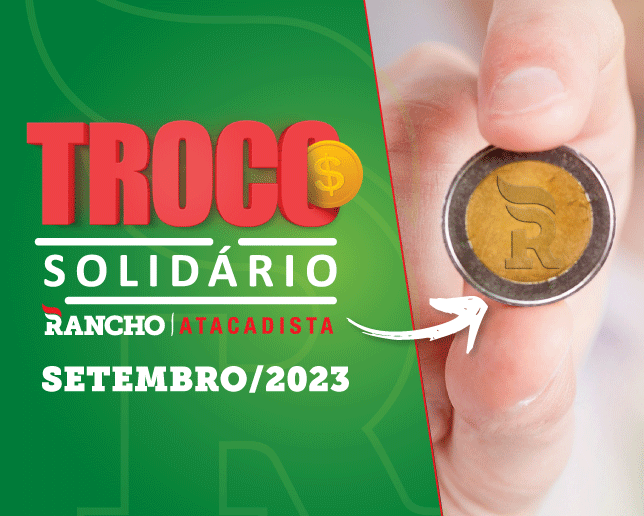 Confira o resultado do Troco Solidário de Setembro de 2023