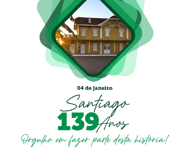 Horário de atendimento aniversário de Santiago