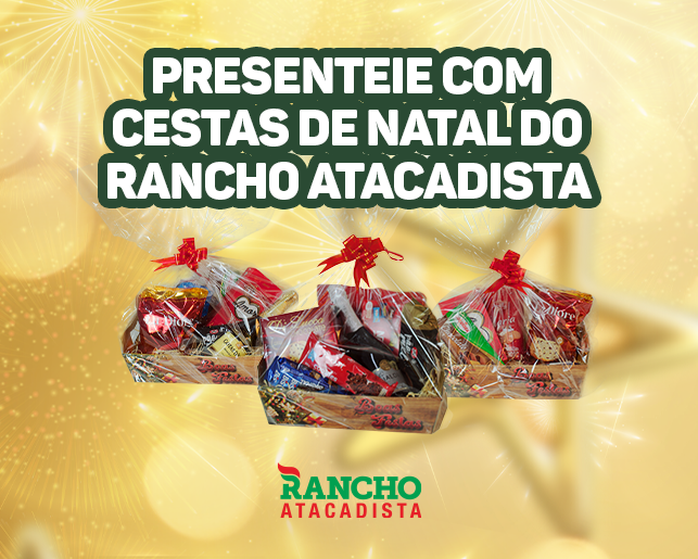 Compre teus presentes de Natal no Rancho